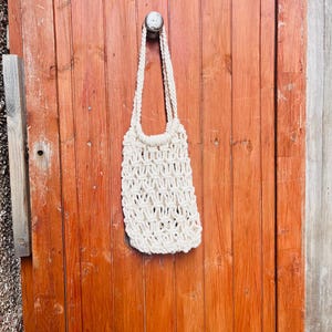 Macrame handmade bag.