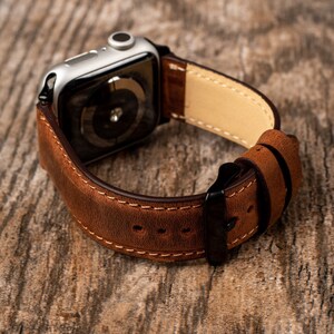 Apple Watch Band, Gift for Dad, Christmas gift, Watch Band,  Costum watchband, Leather Apple Watch Band , ANTIQUE Elegant Band, Gift for