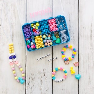 Pastel Pony Bead Kit, Easter Bead Kit, Spring Bead Kit,kids Bead Kit, DIY  Jewelry Making Kit, Bracelet Making Kit, Gift Idea, Craft -  Denmark