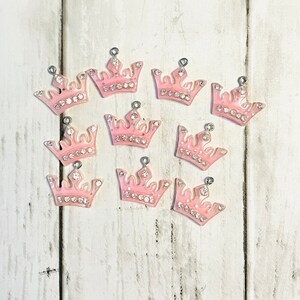 Princess Crown Charm, Princess Crown Kids, Birthday Party Favor, Crown Charm, Princess Birthday Party, Princess Crafts