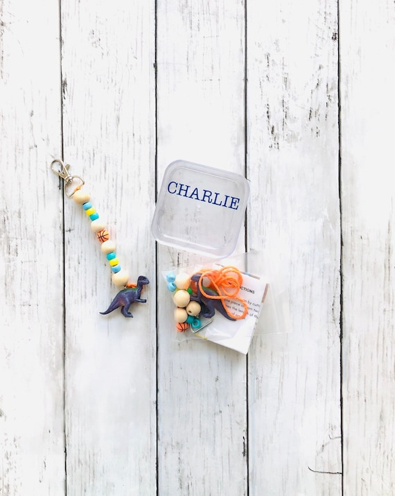 Craft Kit for Kids, Activity for Boys, Backpack Charm Kit, Birthday Party Activity Kit, Personalized Party Favor Box, Soccer Craft, Baseball