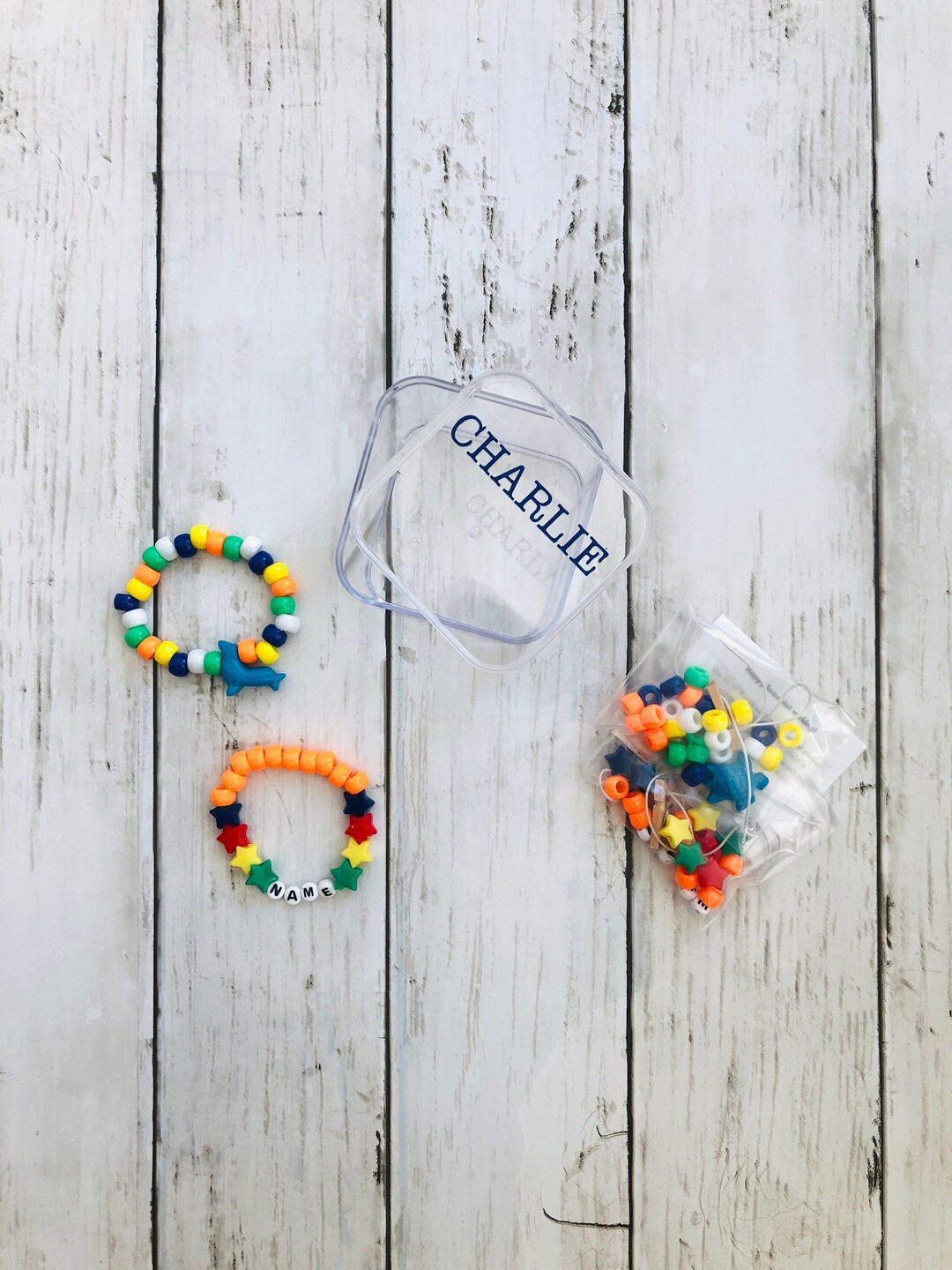 Craft Kit for Boys, Party Favors for Kids, Bracelet Kit DIY