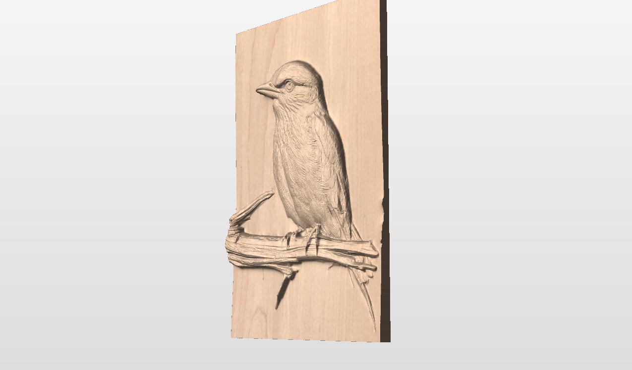 Bird STL File for Cnc Routers and 3d Printers - Etsy