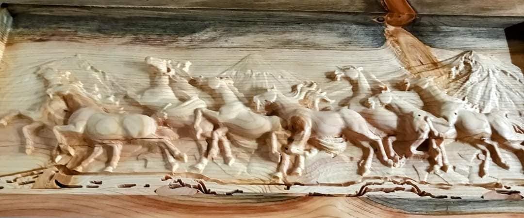 Running Horses Stl File Etsy