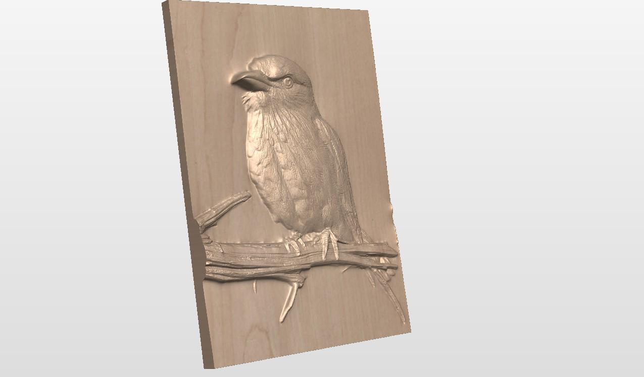 Bird STL File for Cnc Routers and 3d Printers - Etsy