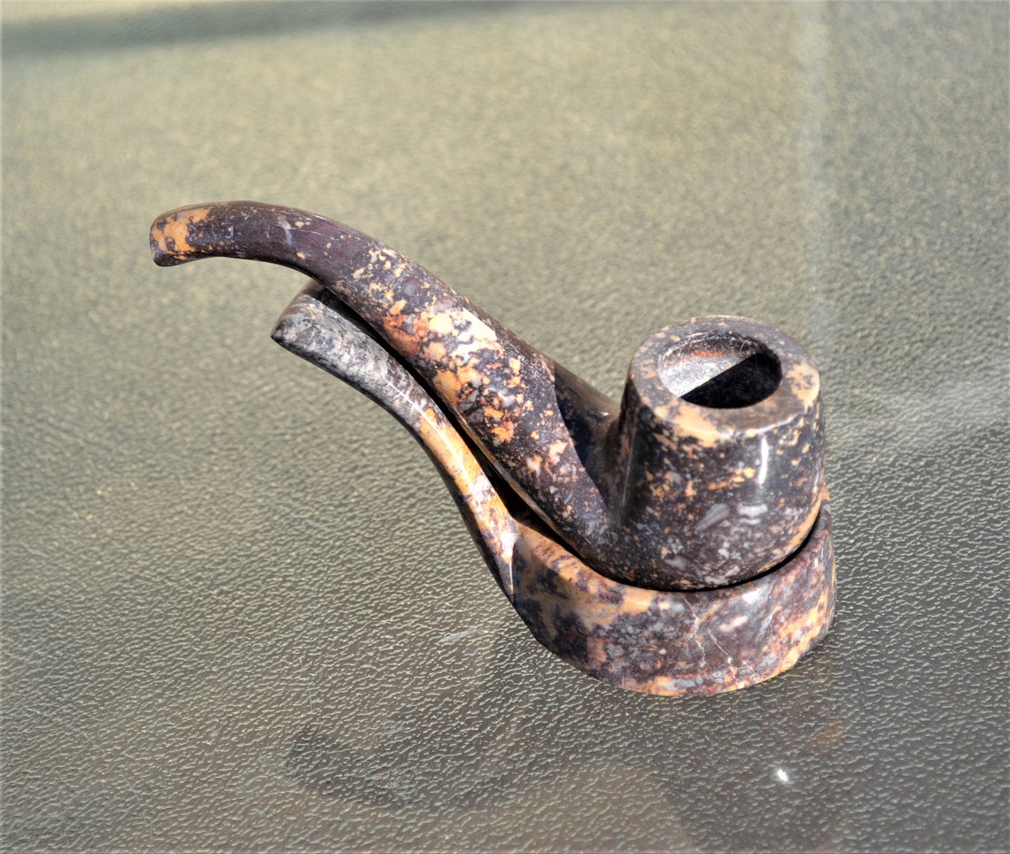 Gifts for Dad Smoking Pipe with Stand 5 All Natural Etsy