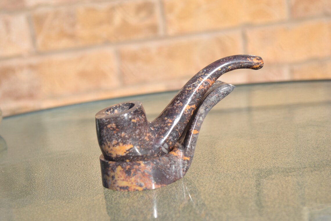 Gifts for Dad Smoking Pipe with Stand 5 All Natural Etsy