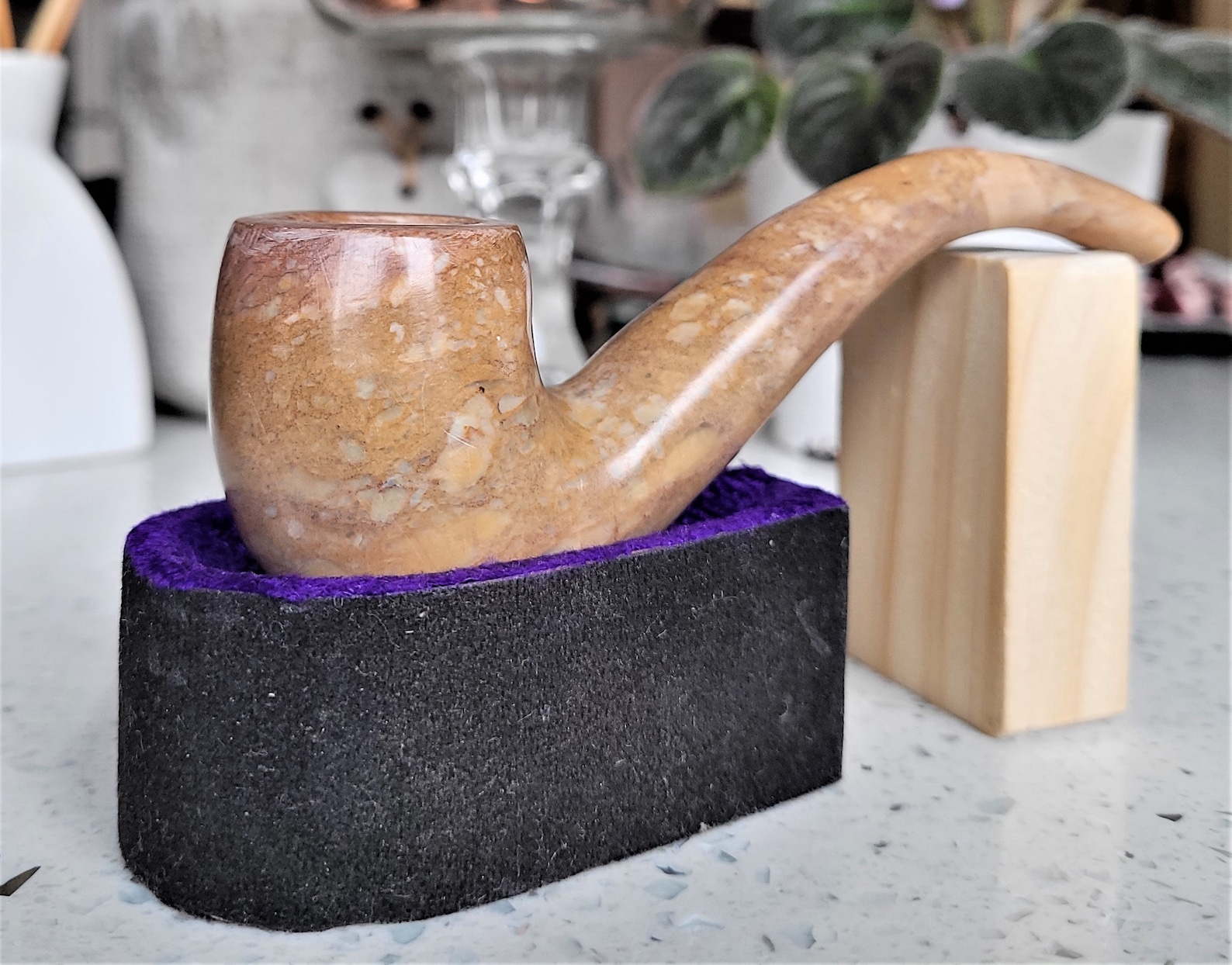Smoking Stone Pipe with Stand 5 Smoking Tobacco Stone Etsy