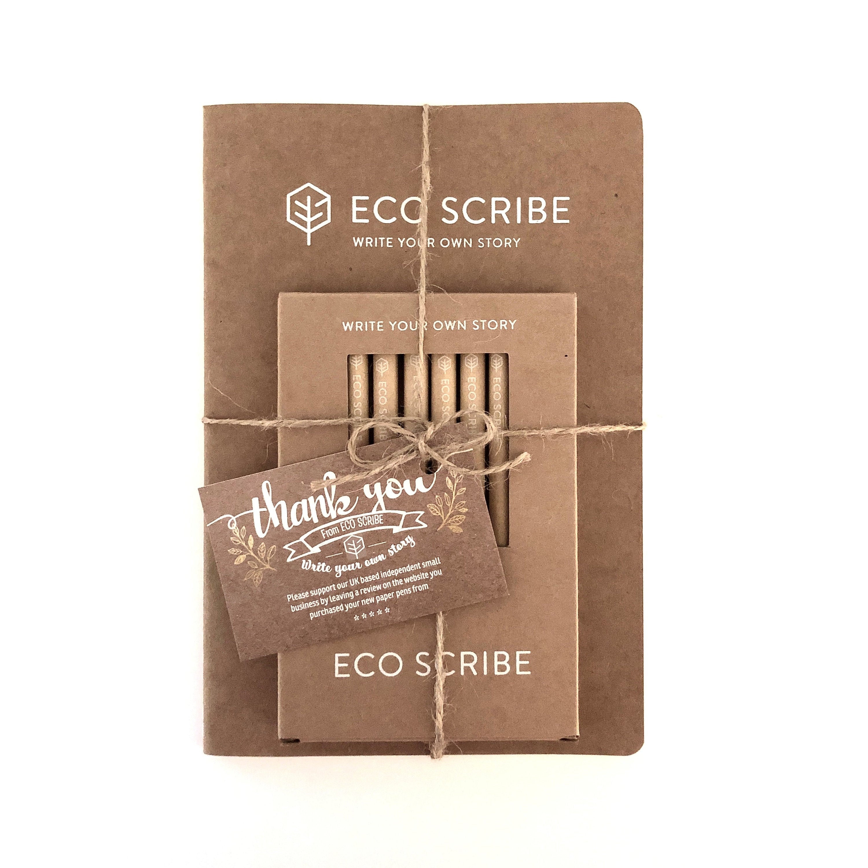 Eco Friendly Stationery Gift Set 100 Plastic Free A5 Etsy UK