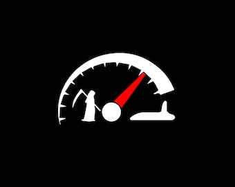 Speedometer Grim Reaper SVG Instant Download SVG,PNG,eps,dxf,jpg digital download