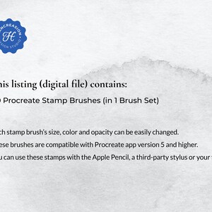 Procreate Wreath Stamps, Floral Frame Procreate Brush Set, Flower ...