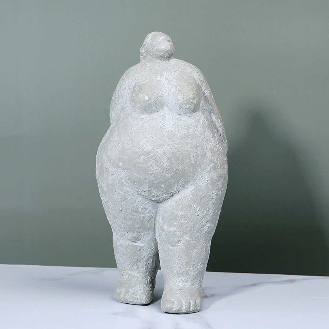 Abstract Fat Lady Figurines Nordic Creative Woman Ornament Etsy