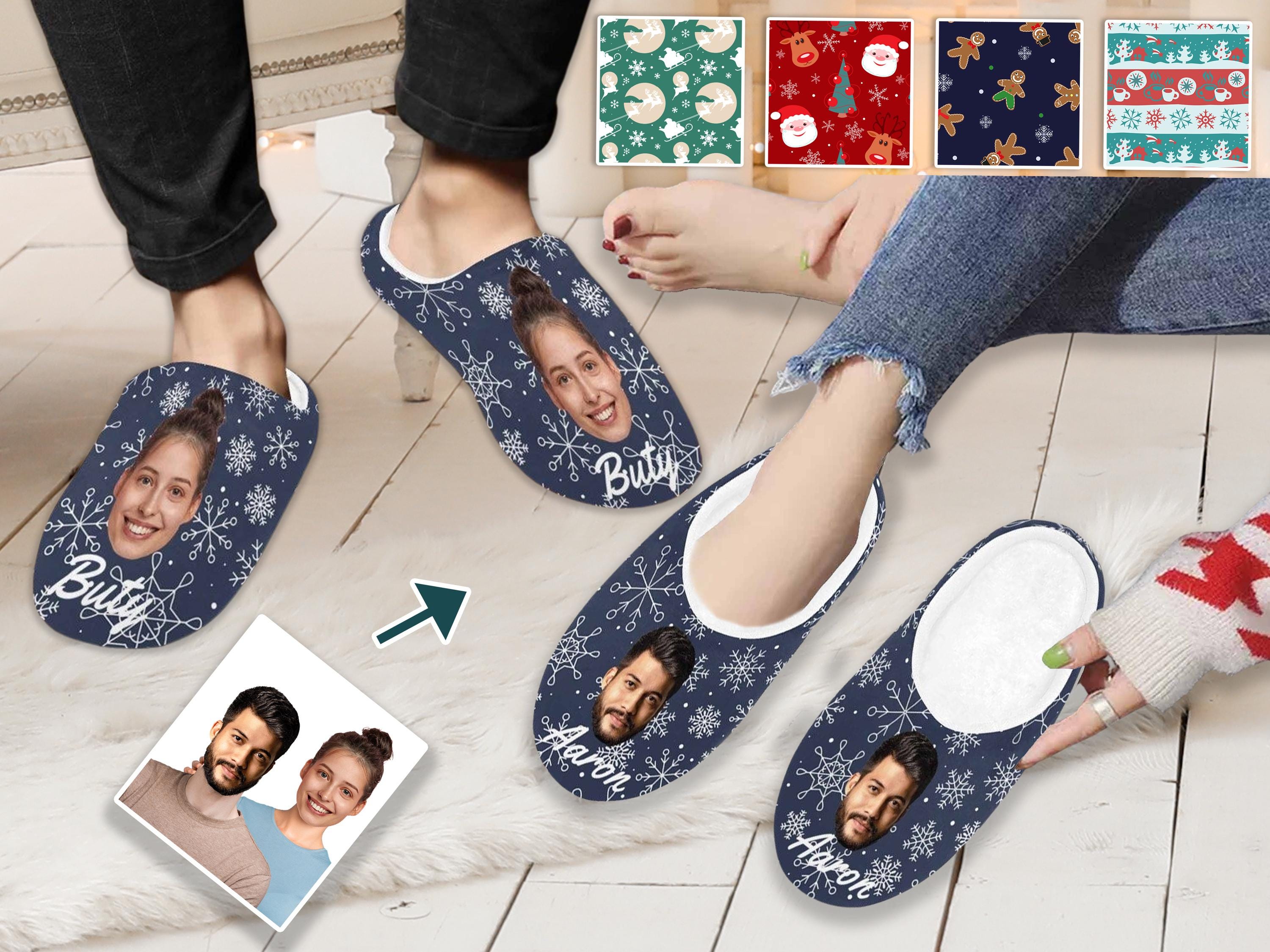 Personalized Slippers for Men Etsy