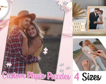 Personalized Photo Puzzle: Custom Wooden Jigsaw Puzzle