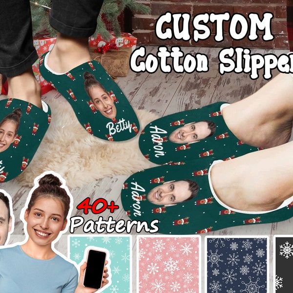 Christmas Pattern Print Premium Home Slippers main image 1