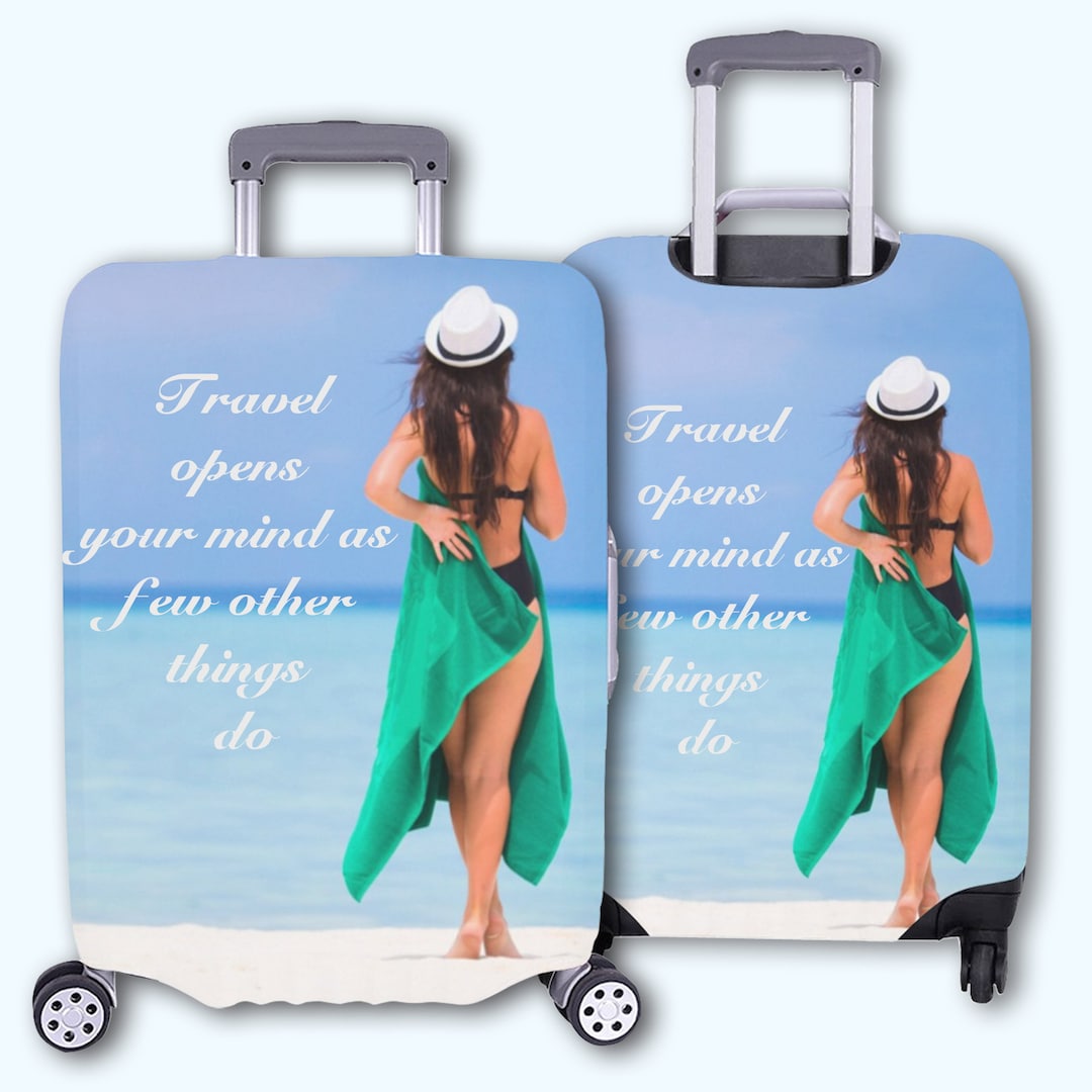 Travel Luggage Cover Personalize Photo Suitcase Covers Customize