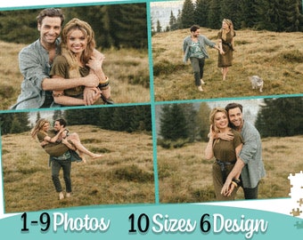 Custom Photo Wooden Jigsaw Puzzle, Personalized Gift