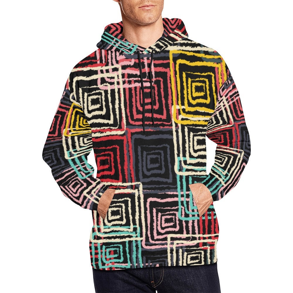 Striped Hoodie - Etsy