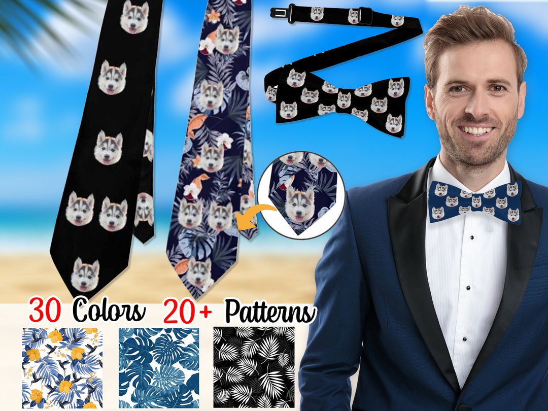 personalized photo necktie