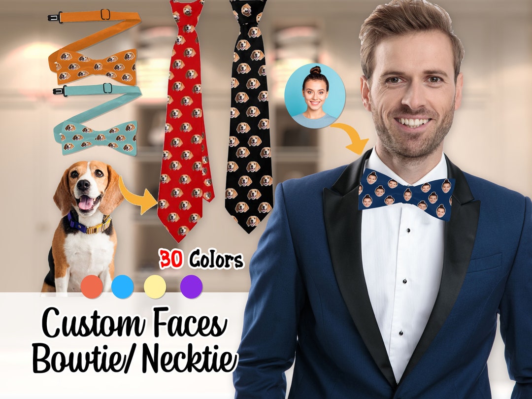 personalized photo necktie