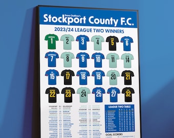 Stockport County FC - 2024 League Two Winners