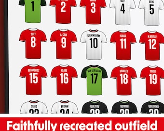 TREBLE(三冠)'98-'99 Man U マグカップ vintage Manchester United 1998-99 third shirt Umbro XL 46-48