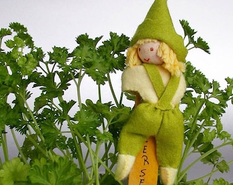 PDF pattern Herb gnome "Parsley" - direct download - Dutch - English