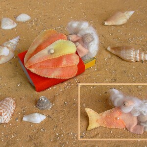 PDF pattern Mermaid in a box - instant download - Dutch