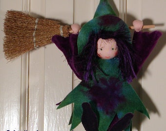 PDF pattern Witches window-door hanger - direct download - Dutch - English