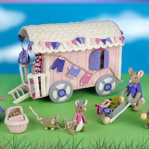 PDF pattern Felt caravan - direct download - Dutch - English