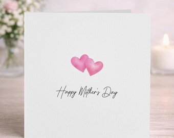 Mother’s Day Card for Mum, Nan or Grandma, Personalised Simple Card For Her