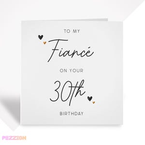 Carte d'anniversaire personnalisée pour lui | Cadeau personnalisé pour petit ami, mari, fiancé | Âge personnalisé 18, 21, 30, 40, 50 ans