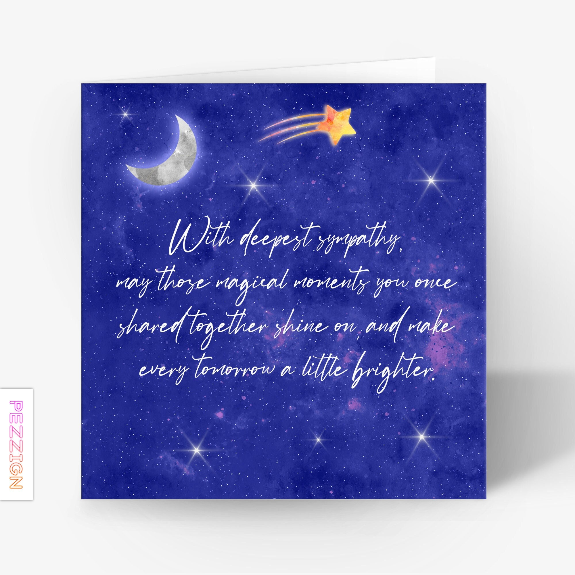 Sympathy Card Bereavement Card Sorry for Your Loss Card - Etsy
