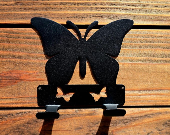 BUTTERFLY | Towel Holder | Coat Rack | Leash Holder