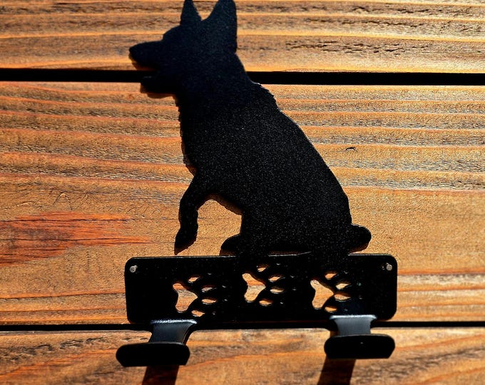 GERMAN SHEPHARD | Towel Holder | Coat Rack | Leash Holder | Dog