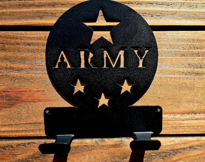 ARMY | Towel Holder | Coat Rack | Leash Holder | Patriots