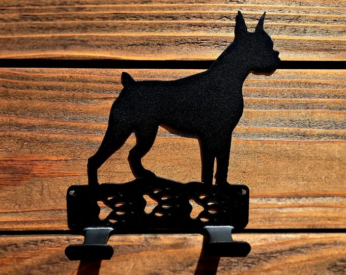 BOXER | Towel Holder | Coat Rack | Leash Holder | Dog
