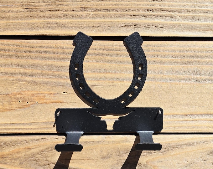 HORSESHOE | Towel Holder | Coat Rack | Leash Holder | WESTERN
