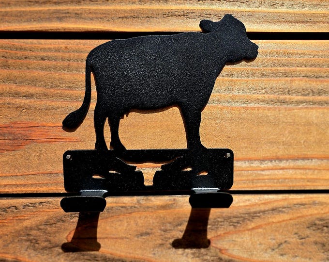 COW | Towel Holder | Coat Rack | Leash Holder | Heifer