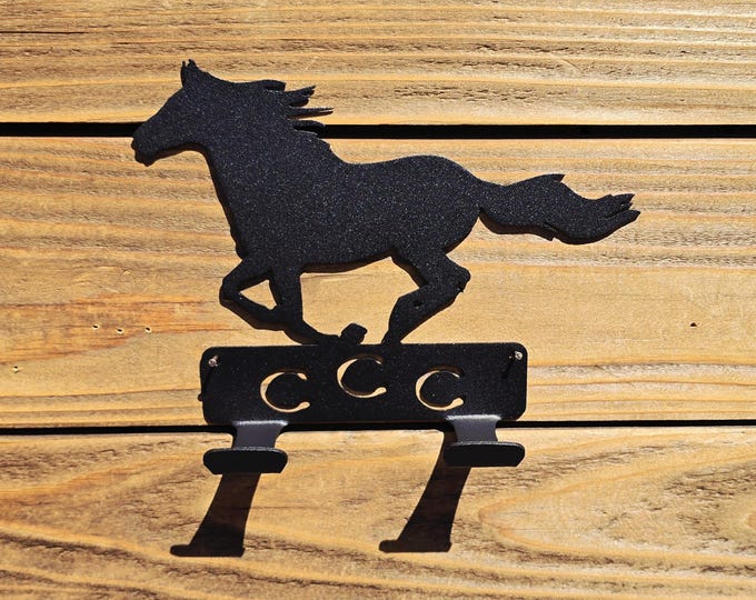 HORSE | Towel Holder | Coat Rack | Leash Holder | MUSTANG