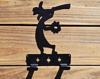KOKOPELLI 2| Towel Holder | Coat Rack | Leash Holder | Puebloans