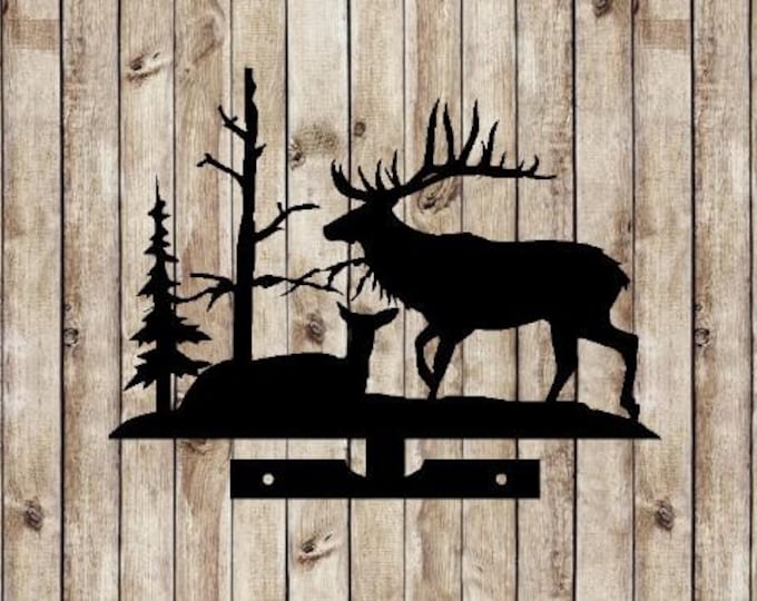 MAILBOX TOPPER | Elk Pair