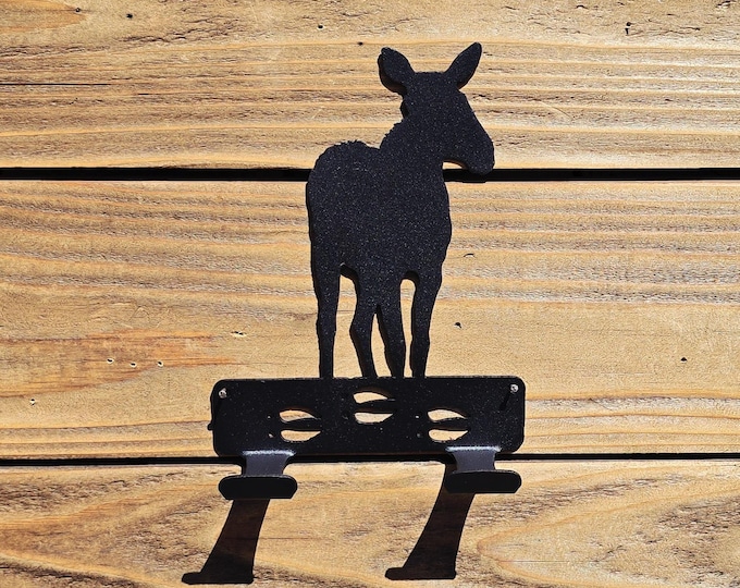 COW MOOSE | Towel Holder | Coat Rack | Leash Holder | Wildlife