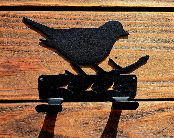 BLUEBIRD | Towel Holder | Coat Rack | Leash Holder | Birds
