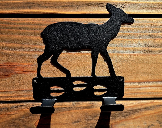 DEER FEMALE | Towel Holder | Coat Rack | Leash Holder | Doe