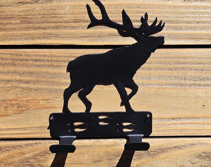 BULL ELK | Towel Holder | Coat Rack | Leash Holder | ELK