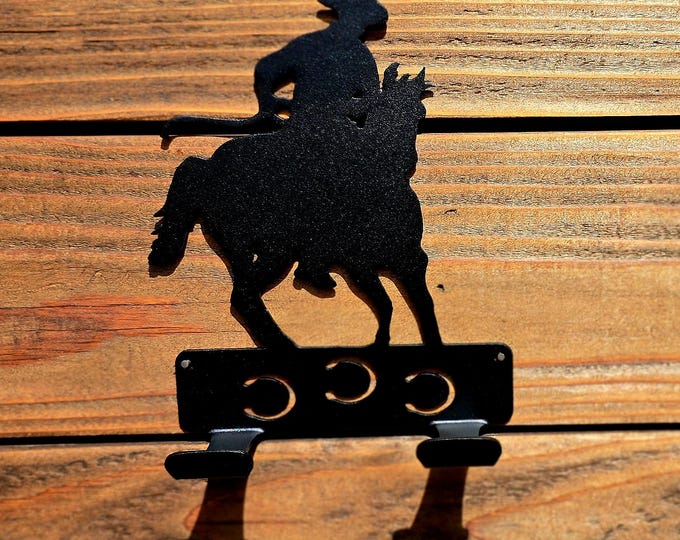 COWBOY | Towel Holder | Coat Rack | Leash Holder | Western