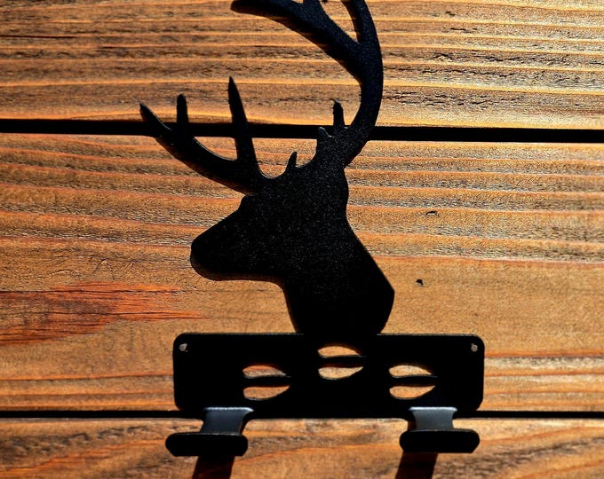 BUCK MOUNT | Towel Holder | Coat Rack | Leash Holder | Deer