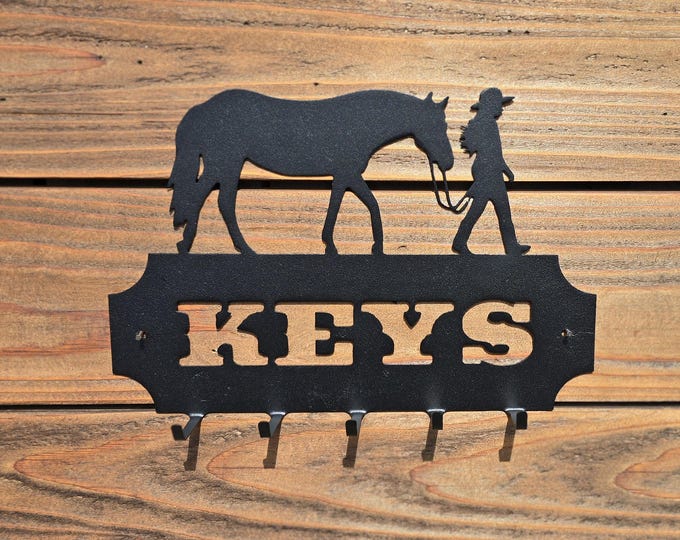 COWGIRL | Key Rack | Horse