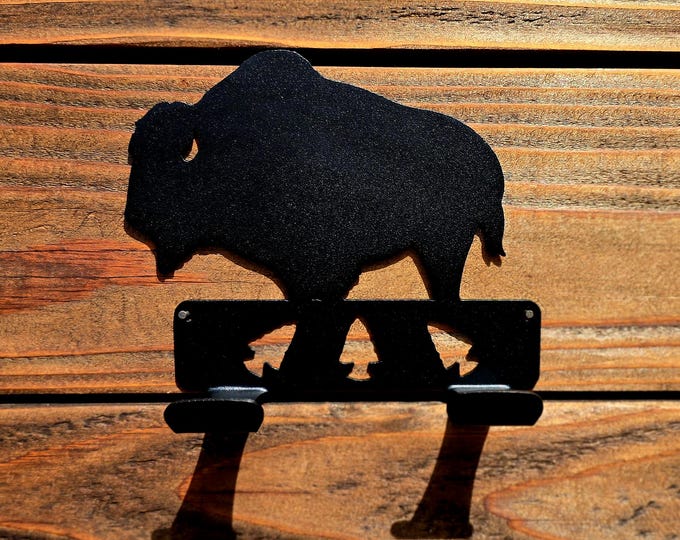 BUFFALO | Towel Holder | Coat Rack | Leash Holder | Bison